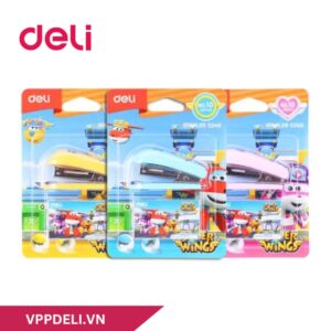 Dập ghim mini Deli Superwings_E0249