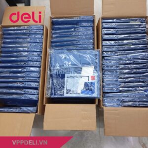 Khay Đựng Tài Liệu Nhựa Deli 3 Ngăn E9843