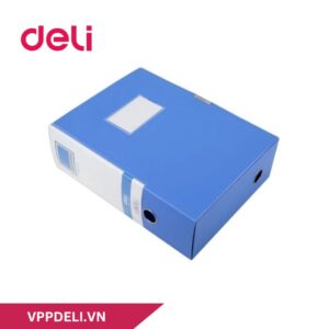 Bìa hộp vuông 3cm nhựa Deli E31114-VN