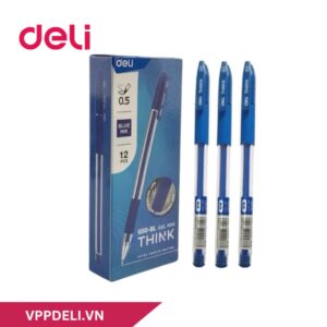 Bút Gel 0.5 mm - Deli CG50 ( G50 ) - Mực Xanh