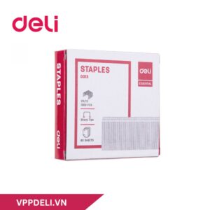 Deli E0013_Ghim dập giấy_23/13_Màu bạc