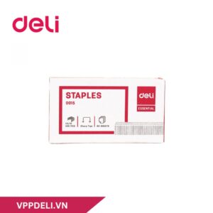 Deli E0015_Ghim dập giấy_23/10_Màu bạc