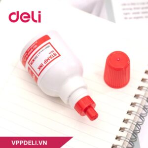Mực dấu 40ml Deli E9874 - Đỏ
