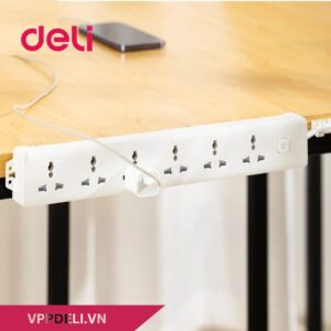 Ổ cắm điện deli 6 ổ dài