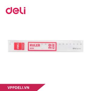 Thước kẻ 60cm Deli E6220 - trong suốt