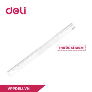Thước kẻ 60cm Deli E6250 - trong suốt