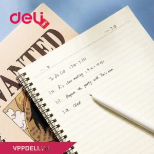 Sổ gáy xoắn B5 60 trang 70g One Piece - Deli EN004